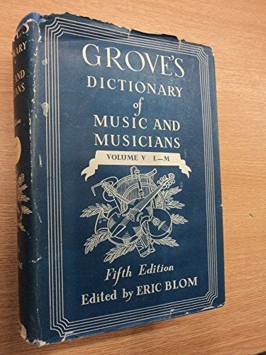 Grove's Dictionary of Music & Musicians
