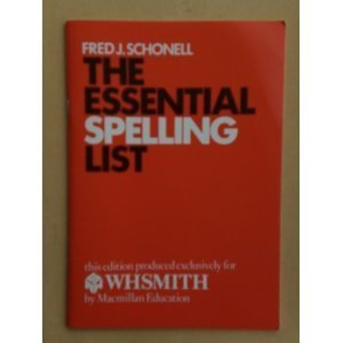 The Essential Spelling List