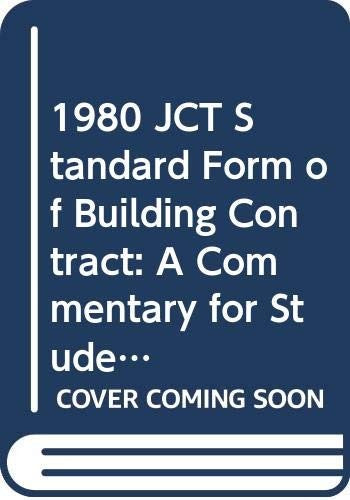 1980 JCT Standard Form of Building Contract