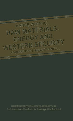 Raw Materials, Energy and Western Security
