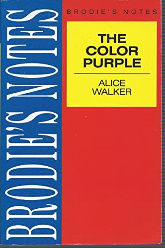 Brodie's Notes on Alice Walker's Color Purple