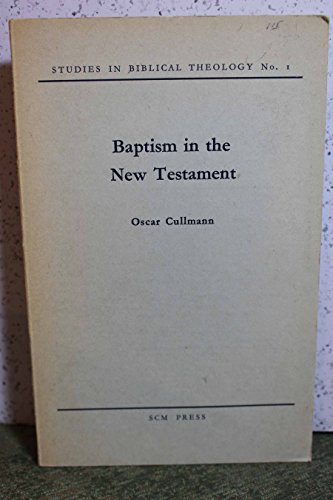 Baptism in the New Testament