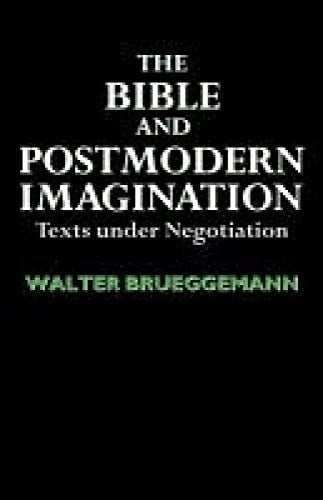 The Bible and Postmodern Imagination