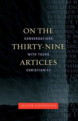 On the Thirty-nine Articles