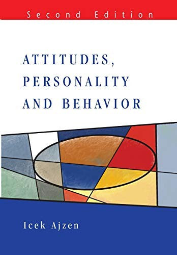 Attitudes, Personality and Behaviour