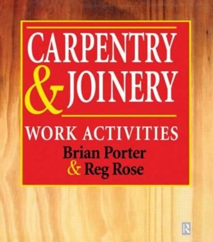 Carpentry and Joinery