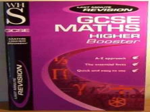Whs GCSE Higher Maths Booster