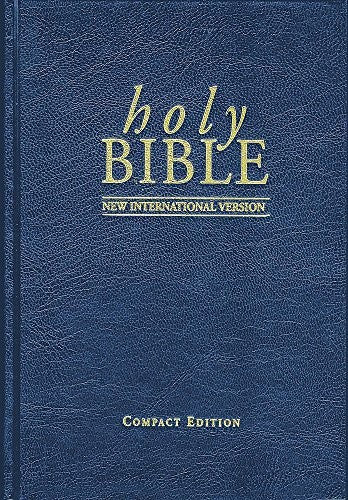 NIV Compact Bible blue