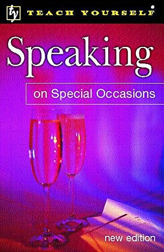 Speaking on Special Occasions
