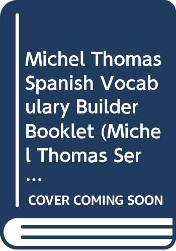 Michel Thomas Spanish Vocabulary Builder Booklet