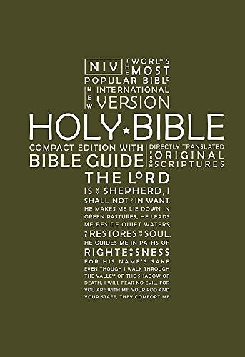 NIV Compact Bible w/Bible Guide