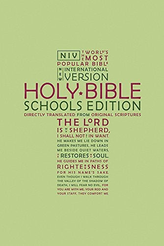 NIV Schools Bible
