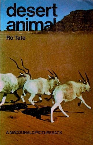Desert Animals (Animal Life Picturebacks)
