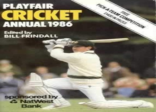 Playfair CRICKET ANNUAL 1986 (39th edition)