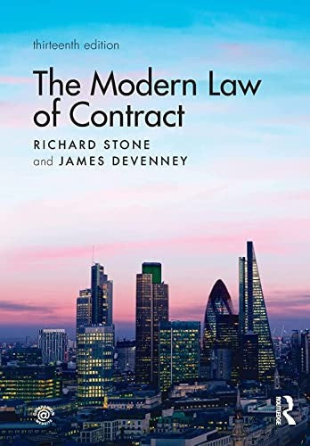 The Modern Law of Contract