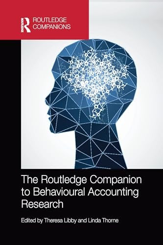 The Routledge Companion to Behavioural Accounting Research