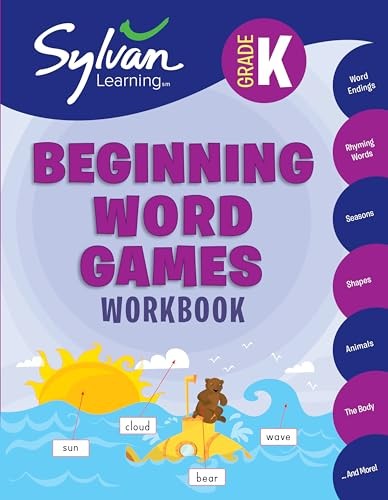 Kindergarten Beginning Word Games Workbook