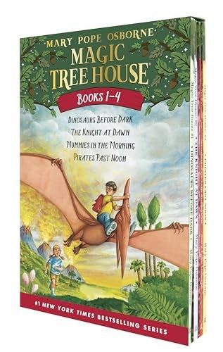 Magic Tree House Books 1-4 Boxed Set