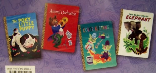 The Poky Little Puppy Animal Orchestra Color Kittens The Saggy Baggy Elephant Board Book Set Little Golden