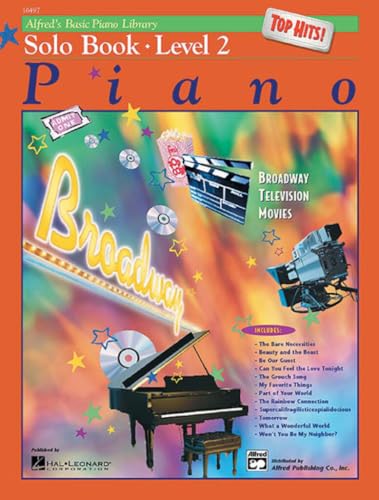 Alfred's Basic Piano Library Top Hits! Solo Book, Bk 2: Top Hits Solo Level 2 Piano