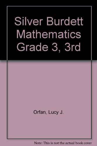 Silver Burdett Mathematics Grade 3, 3rd