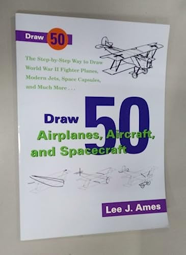 Draw 50 Airplanes, Aircraft, and Spacecraft