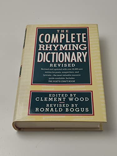 Complete Rhyming Dictionary