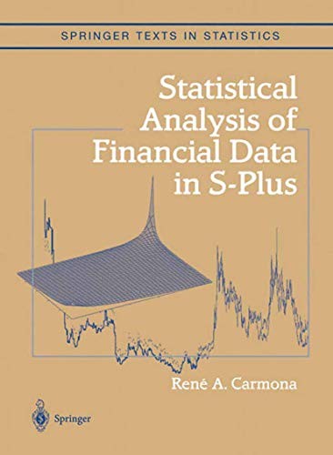 Statistical Analysis of Financial Data in S-plus