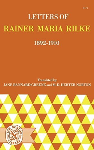 Letters of Rainer Maria Rilke, 1892-1910