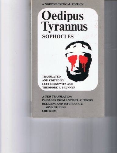 Oedipus Tyrannus - a New Translation