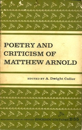 Poetry and Criticism