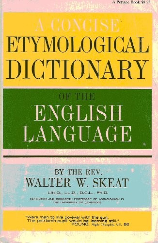 Concise Etymological