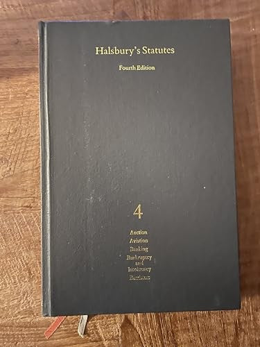 Halsbury's Statutes, 4th Edition, No.4, Auction to Barristers