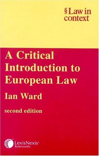 A Critical Introduction to European Law