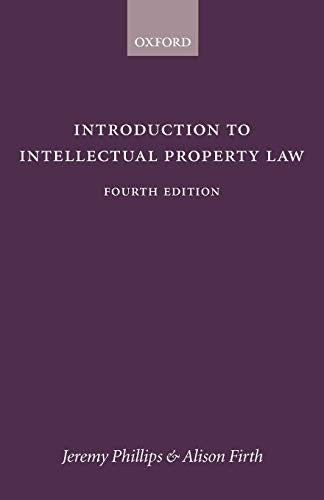 Introduction to Intellectual Property Law