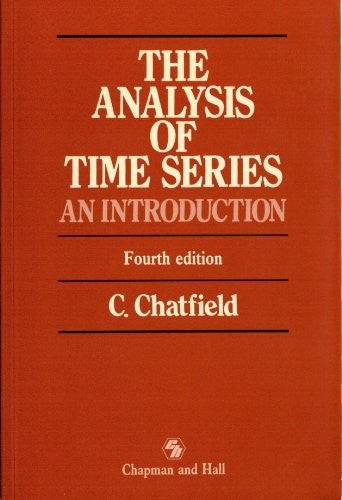 The Analysis of Time Series