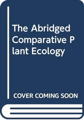 Comparative Plant Ecology
