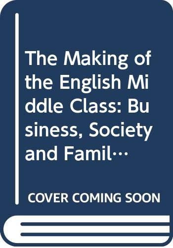 The Making of the English Middle Class