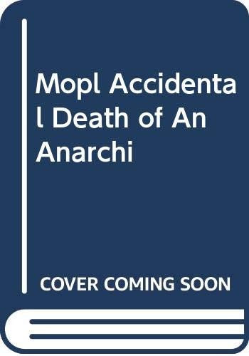Accidental Death of an Anarchist (The National Theatre Version) (METHUAN DRAMA)