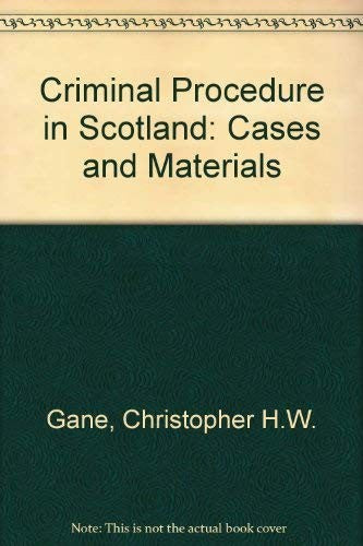 Criminal Procedure in Scotland