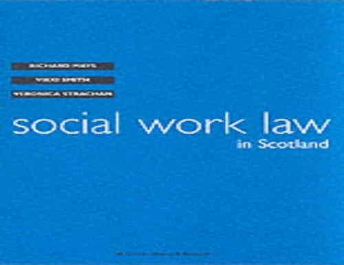 Social Work Law in Scotland