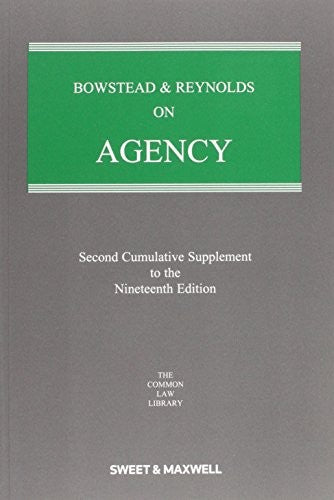 Bowstead and Reynolds on Agency