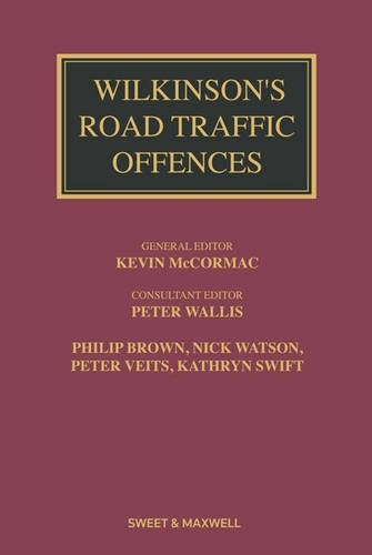Wilkinson's Road Traffic Offences