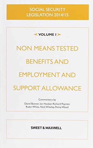 Social Security Legislation 2014/15 Volume 1