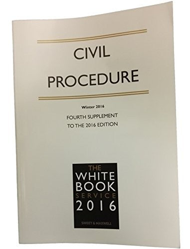 Civil Procedure Winter 2016 Fourth Supplement to the 2016 Edition
