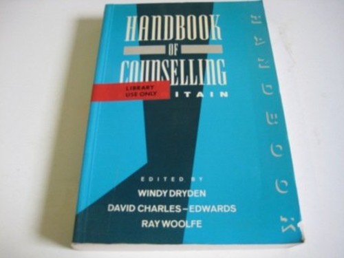 Handbook of Counselling in Britain