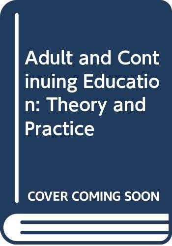 Adult and Continuing Education