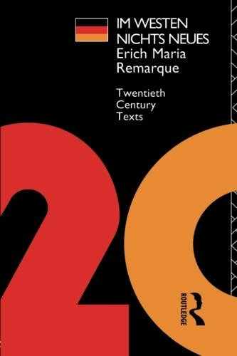 Im Westen Nichts Neues