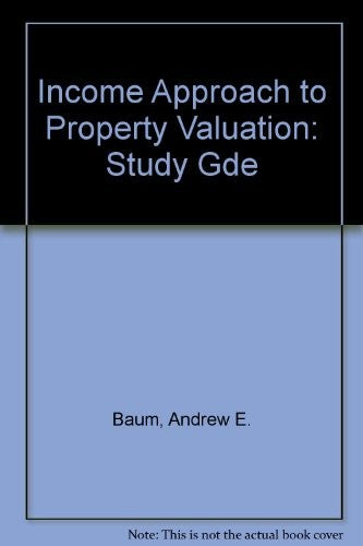 Income Approach to Property Valuation