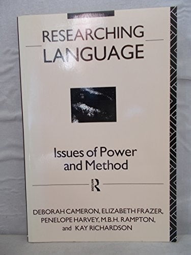 Researching Language